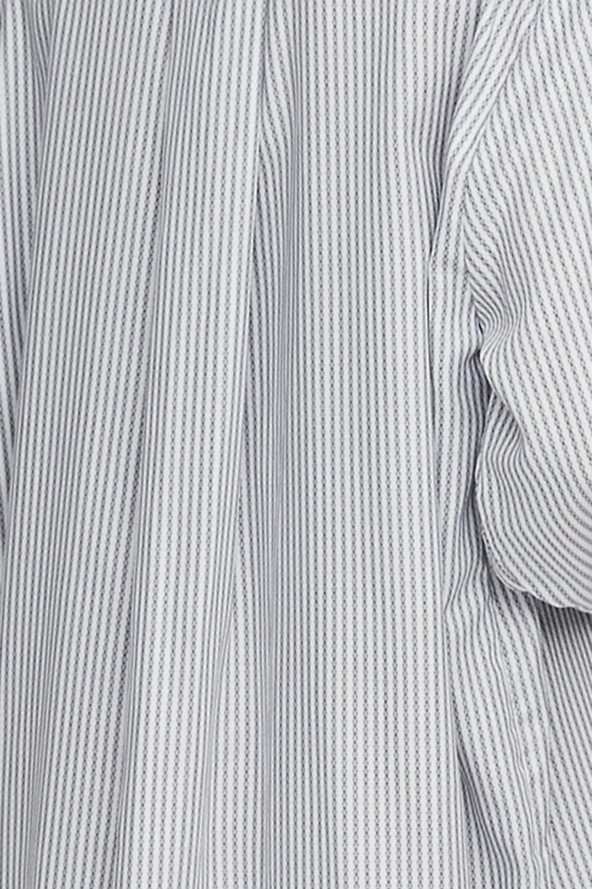 Long Sleep Shirt Grey Stripe
