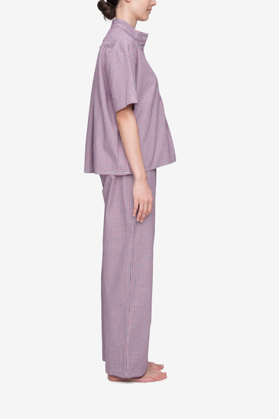 Lounge Pant Lake Huron Check