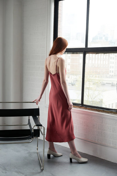 Long Slip Dress Sienna Tencel Twill