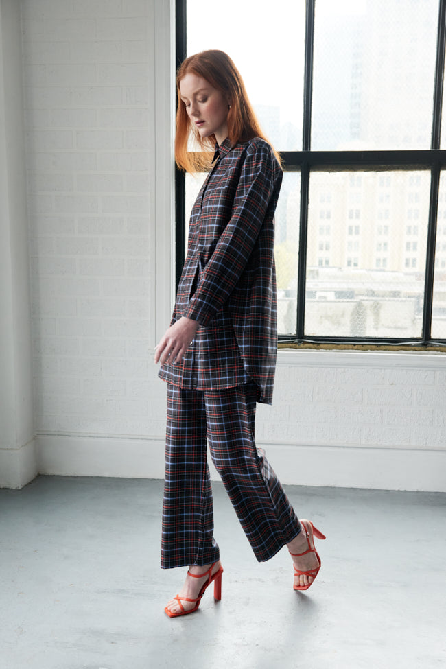 Classic Shirt Black Plaid