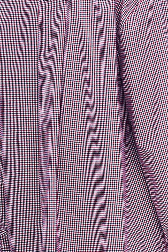 Short Sleep Shirt Lake Huron Check