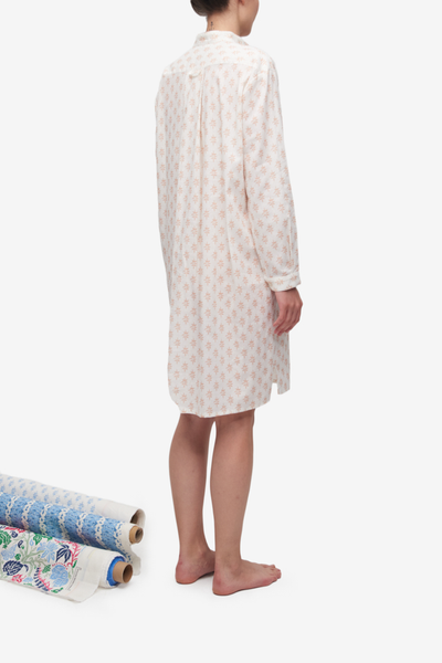 Long Sleep Shirt Laurel Leaf Blush