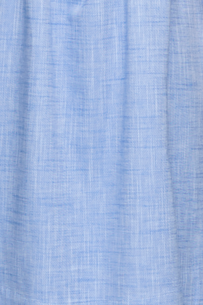 Long Sleep Shirt Medium Blue Dobby