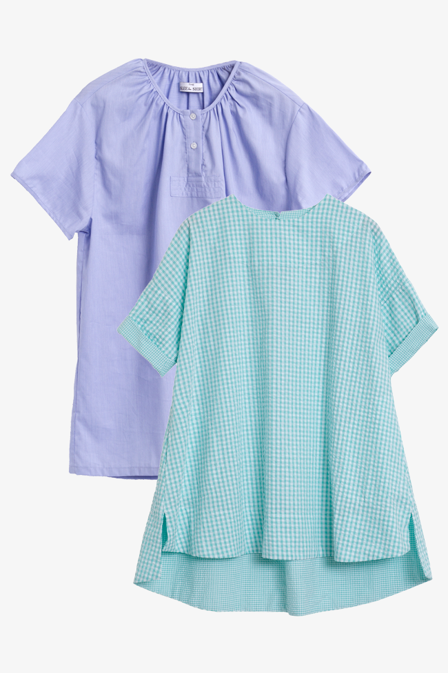 2 Miscellaneous, 100% Cotton, Size Small