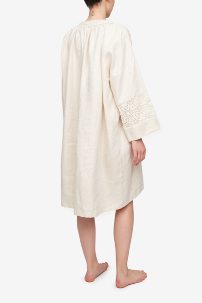 Severine Dress Natural Weighted Linen