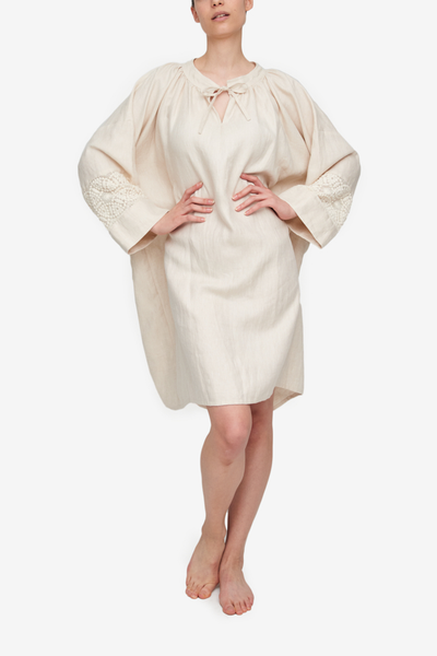 Severine Dress Natural Weighted Linen