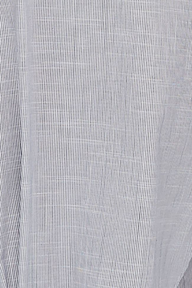 Short Sleep Shirt Navy Pinstripe