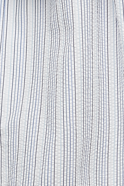 Short Sleep Shirt Ombre Seersucker