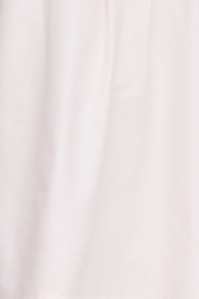 Long Sleep Shirt Pale Pink Oxford PLUS