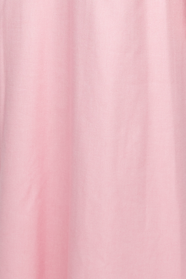 Long Sleep Shirt Pink Flannel