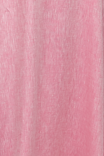 Short Sleep Shirt Raspberry Pink Linen