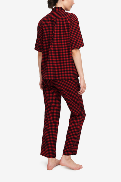 Slash Pocket Pant Red Buffalo Check