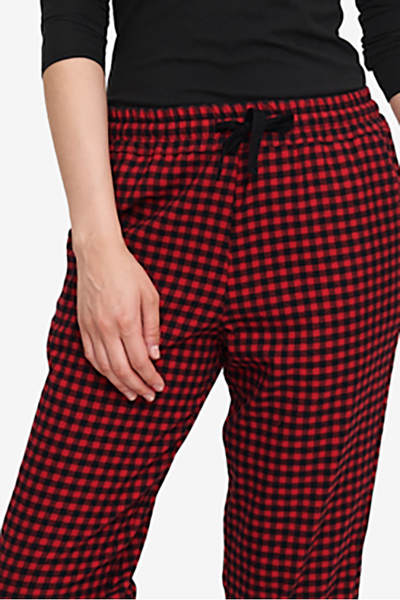 Slash Pocket Pant Red Buffalo Check