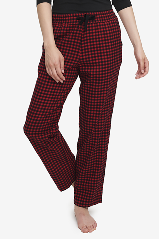 Slash Pocket Pant Red Buffalo Check