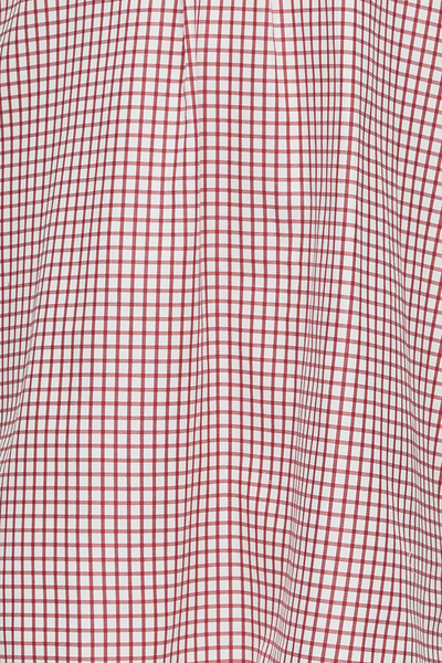 Sleeveless Nightie Red Shepherd Check PLUS