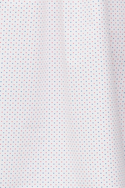 Short Sleep Shirt Red and Blue Dot