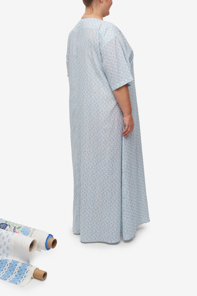 Classic Kaftan Roman Fig Iceberg