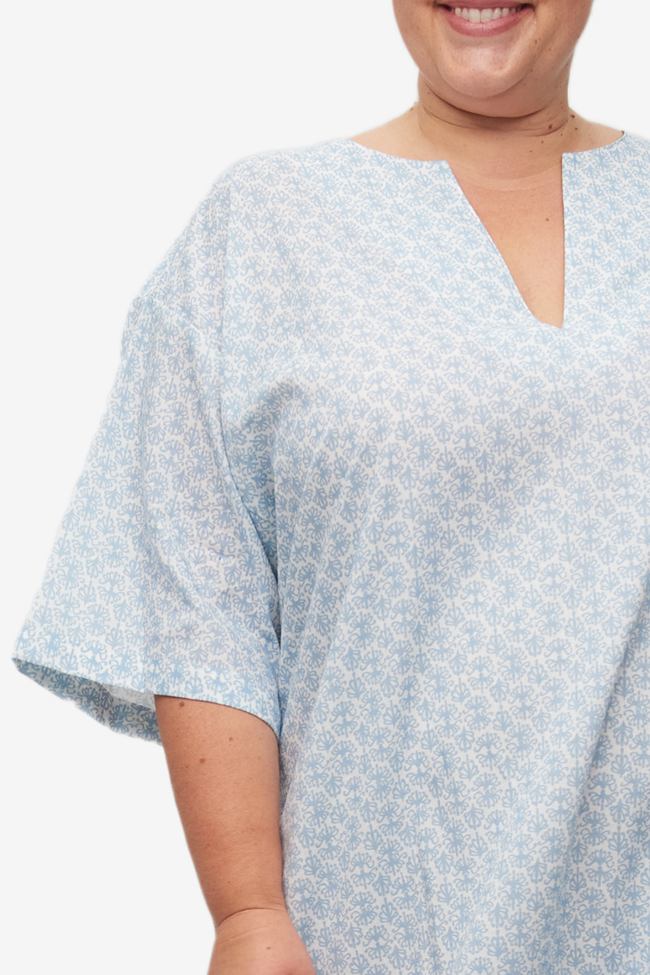 Classic Kaftan Roman Fig Iceberg