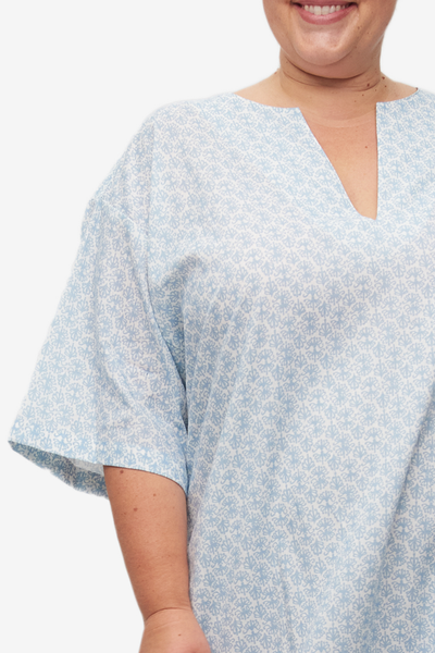 Classic Kaftan Roman Fig Iceberg