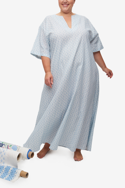 Classic Kaftan Roman Fig Iceberg