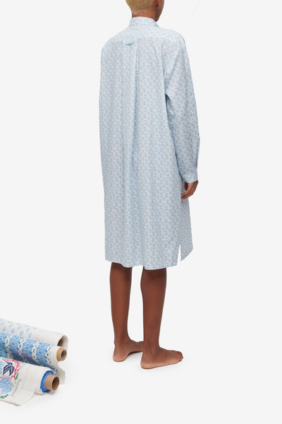 Long Sleep Shirt Roman Fig Iceberg