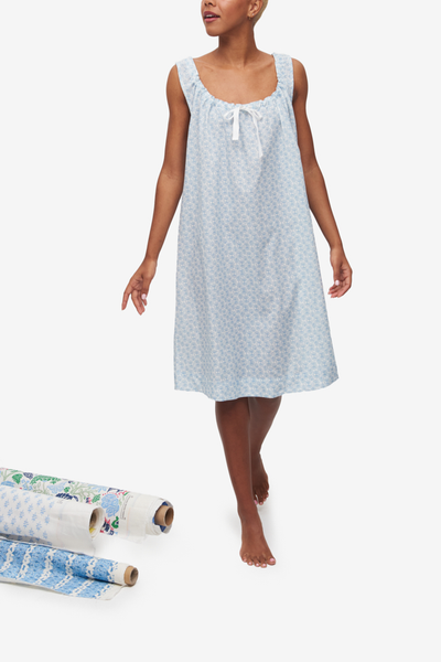 Sleeveless Nightie Roman Fig Iceberg