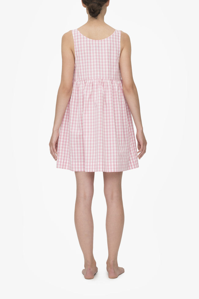Pocket Nightie Rosy Gingham