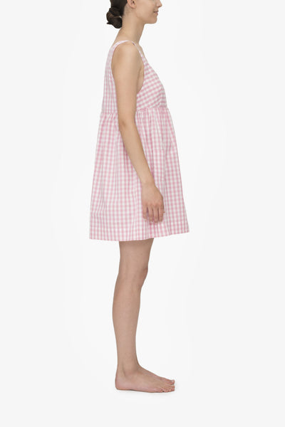 Pocket Nightie Rosy Gingham