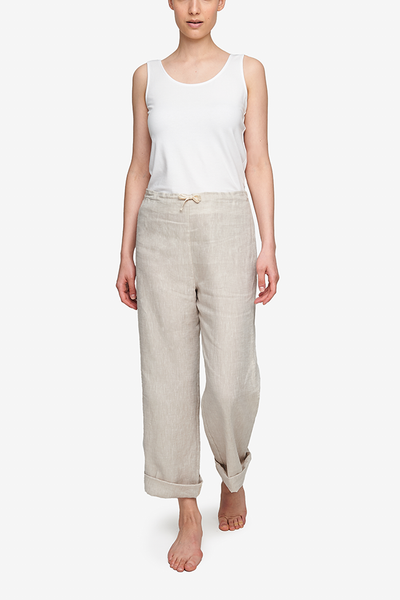 Lounge Pant Sand Linen