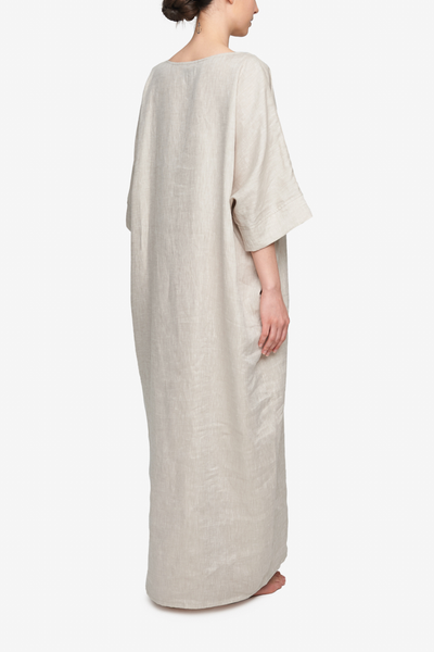 Oversized Kaftan Sand Linen