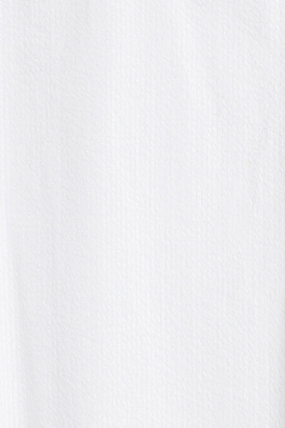 Short Sleep Shirt White Seersucker