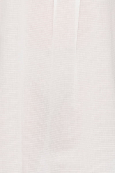 Short Sleep Shirt Sheer Pencil Stripe