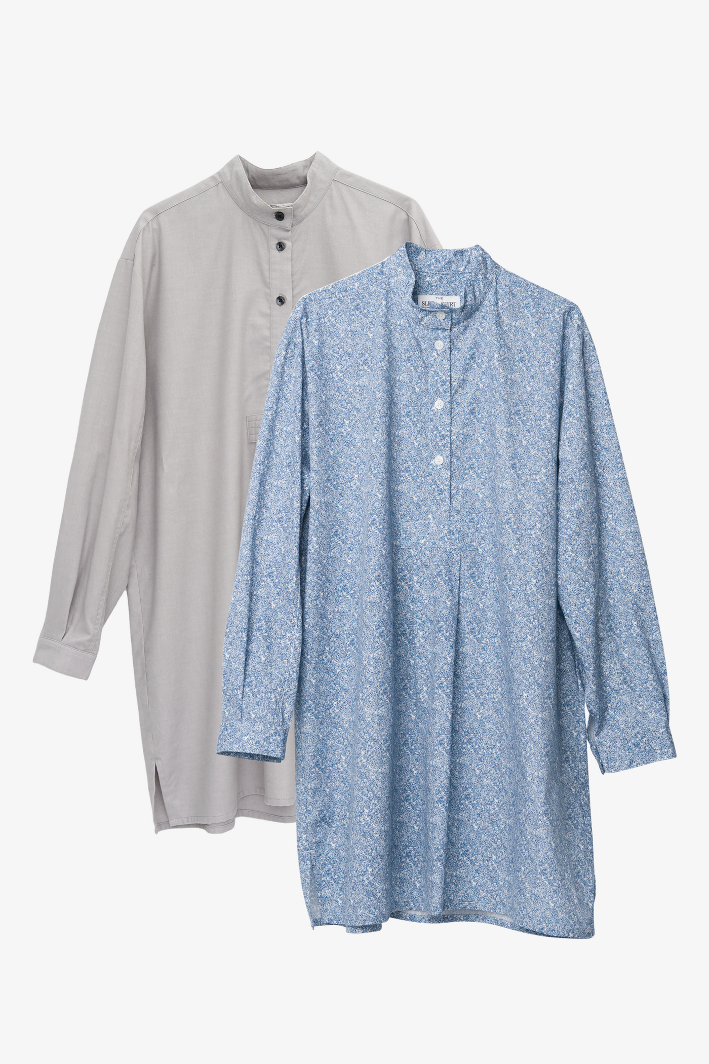 2 Short Sleep Shirts, 100% Cotton, One Size
