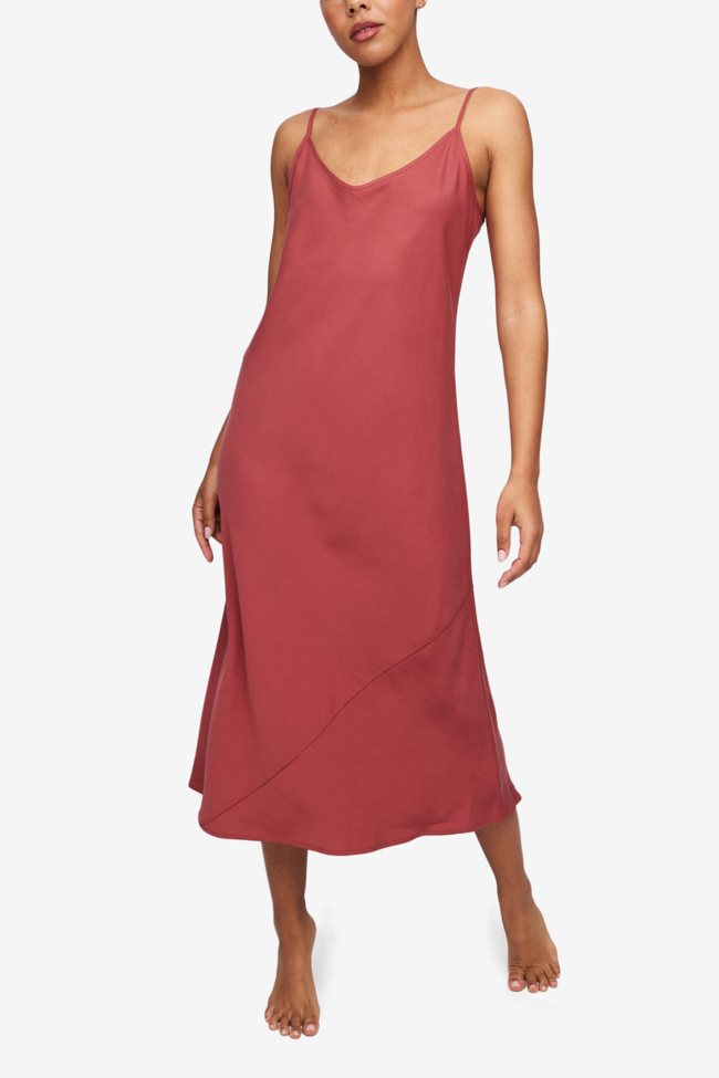 Long Slip Dress Sienna Tencel Twill