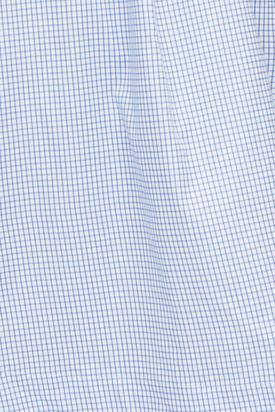 Sleeveless Nightie Small Periwinkle Check PLUS