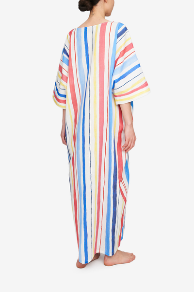 Oversized Kaftan Midsummer Stripe - EUROPE