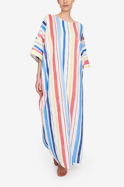 Oversized Kaftan Midsummer Stripe - EUROPE