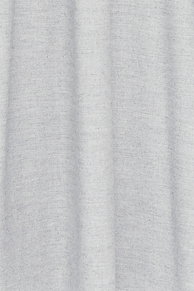 Long Sleep Shirt Grey Twill Cashmere Blend