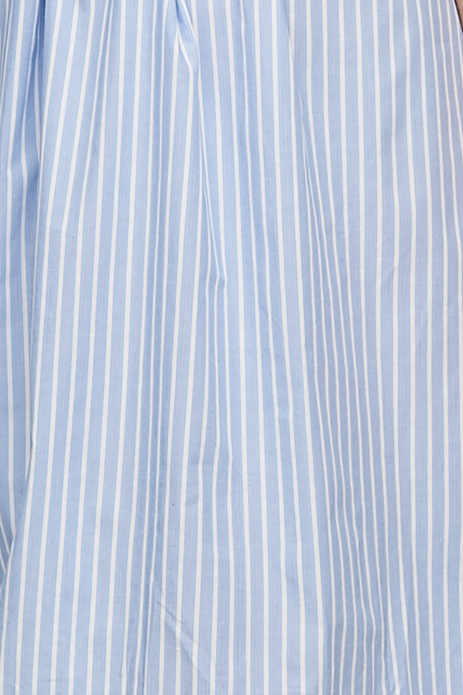 Sleeveless Nightie Tricolour Stripe