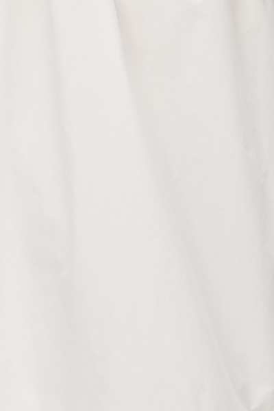Long Sleep Shirt Washed White Poplin