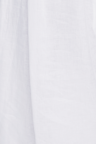 Woven T-Shirt White Linen