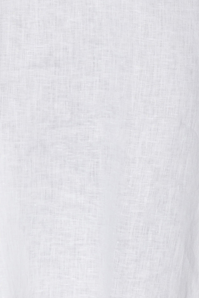 Set - Slip On Top and Lounge Pant White Linen