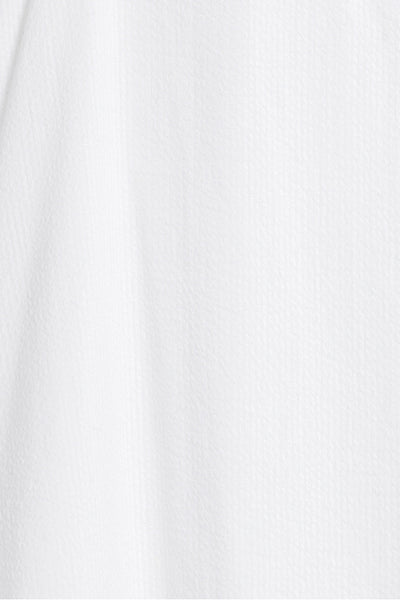Sleeveless Nightie White Seersucker
