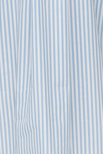 Ruffle Short Wide Blue Stripe